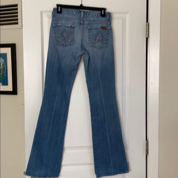 7 for All Mankind “A” Pocket Bootcut Jeans - Picture 3 of 8